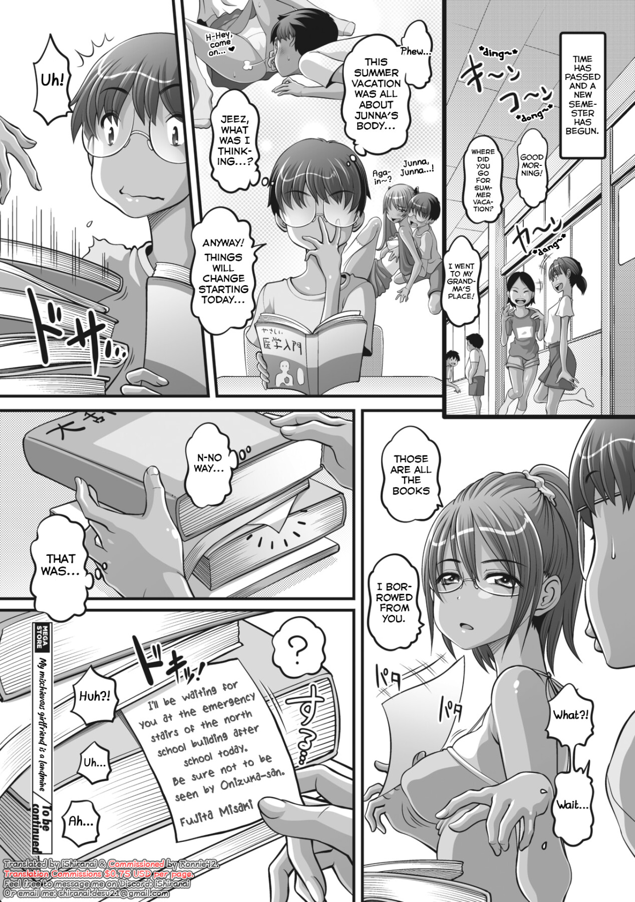 Hentai Manga Comic-A naughty girlfriend is a landmine-Read-24